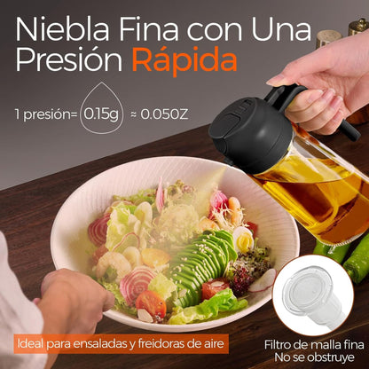 Dispensadora de Aceite de 2 en 1